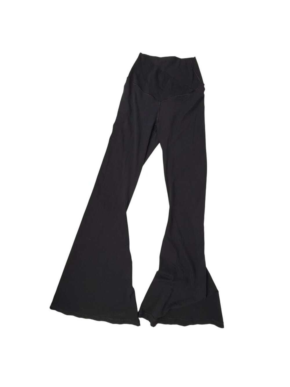 OFFLINE by Aerie Real Me High Waisted Crossover Flare Leggings Black Size M